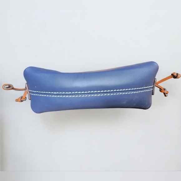 Dooney & Bourke Blue Leather Penrose Hobo Crossbody Bag NWOT - Picture 2 of 13